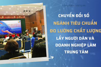 [Longform] Chuyển đổi số ngành Tiêu chuẩn Đo lường Chất lượng - người dân, doanh nghiệp là trung tâm